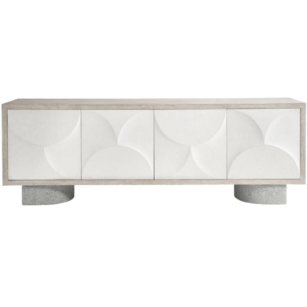Lunula Entertainment Credenza, 86"W x 21.38"D x 30"H