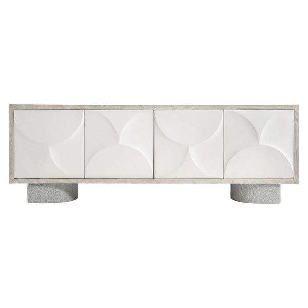 Lunula Entertainment Credenza, 86"W x 21.38"D x 30"H