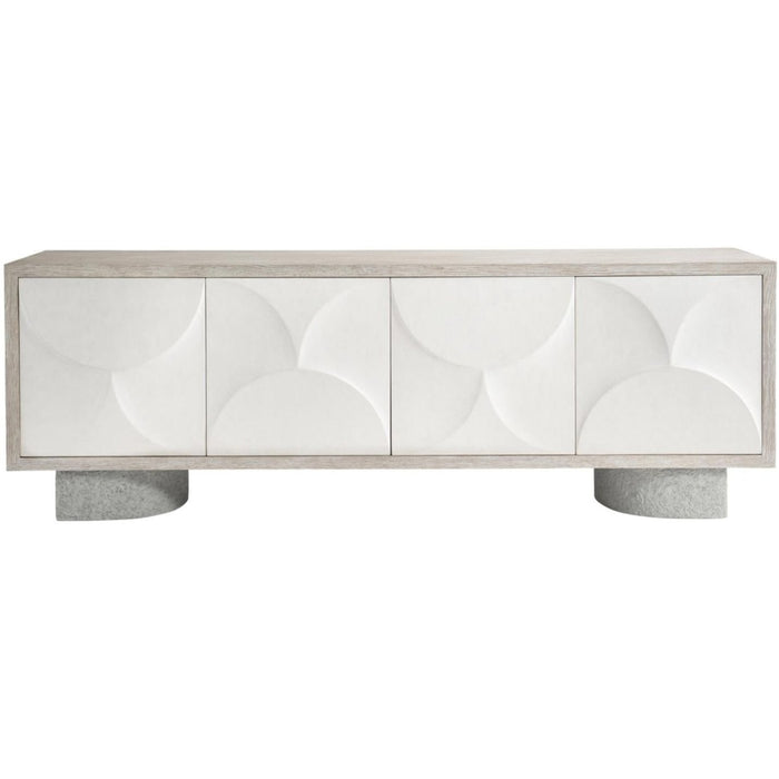 Lunula Entertainment Credenza, 86"W x 21.38"D x 30"H