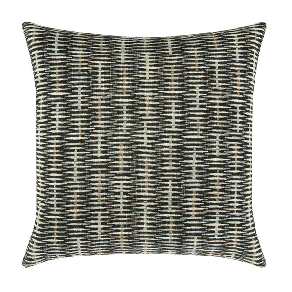 Intertwine Pillow - Ebony, 22" x 22"