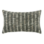 Intertwine Lumbar Pillow - Ebony, 12" x 20"