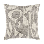 Influence Pillow - Ebony, 22" x 22"