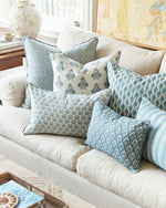 Aravelli Mineral Linen Cushion, 20" x 20"