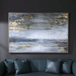 Dawn to Dusk Hand Painted Canvas, 73"W x 49"H x 2"D