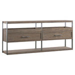Casa Paros Console Table, Playa Finish, 74"W x 16"D x 32"H