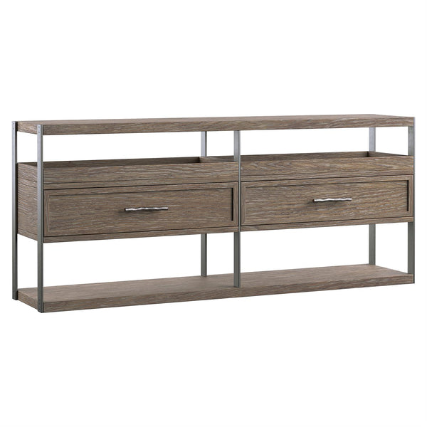 Casa Paros Console Table, Playa Finish, 74"W x 16"D x 32"H