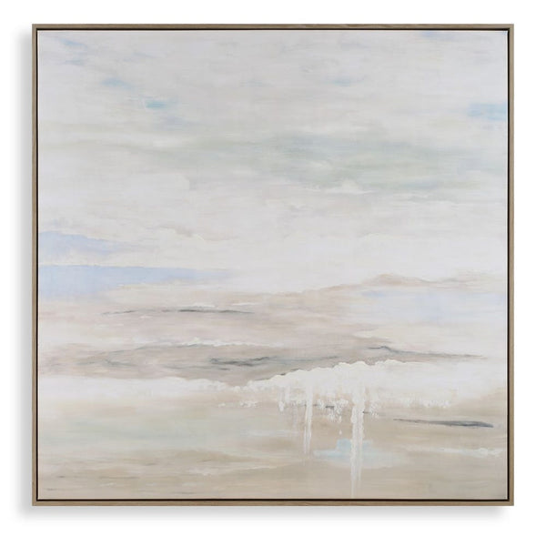 Gravity Hand Painted Canvas, 72"W x 72'H