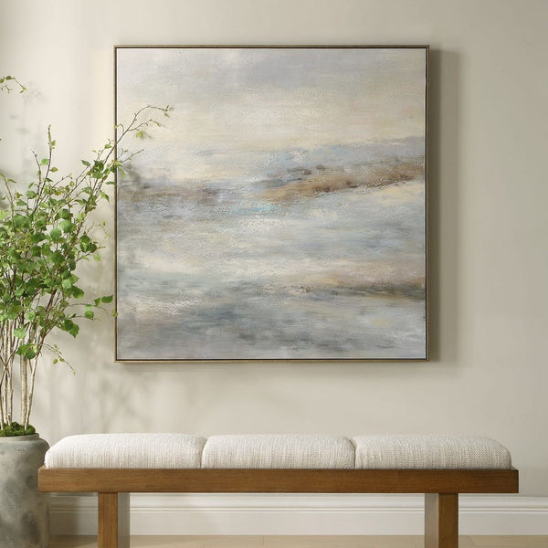 Say When Hand Painted Canvas, 49"W x 49"H
