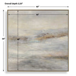 Say When Hand Painted Canvas, 49"W x 49"H