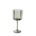 Floret Wine Glass, Green