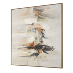 Outburst Painted Canvas, 51"W x 51"H