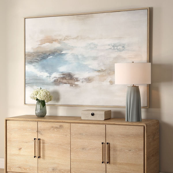 Chasing Blue Canvas, 74"W x 50"H