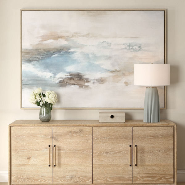 Chasing Blue Canvas, 74"W x 50"H