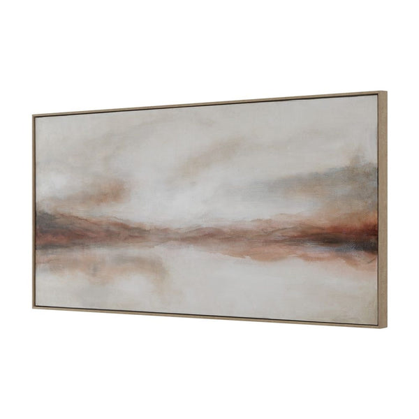 Haze in the Horizon Hand Painted Canvas, 61"W x 31"H