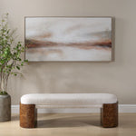 Haze in the Horizon Hand Painted Canvas, 61"W x 31"H