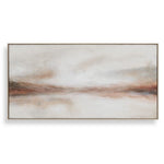 Haze in the Horizon Hand Painted Canvas, 61"W x 31"H