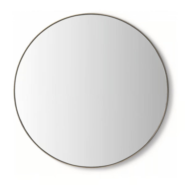 Aalina Mirror - Antique Bronze, 36"Dia
