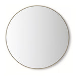 Aalina Mirror - Brushed Brass, 36"Dia
