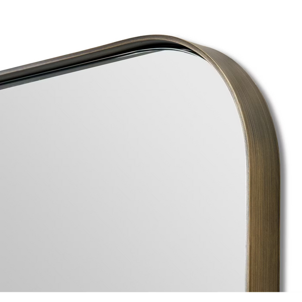 Aalina Grand Mirror, Antique Bronze, 78"H x 30"W