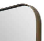 Aalina Narrow Mirror - Antique Bronze, 78"H x 20"W
