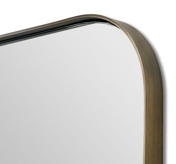 Aalina Narrow Mirror - Antique Bronze, 78"H x 20"W
