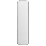 Aalina Narrow Mirror - Brushed Nickel, 78"H x 20"W