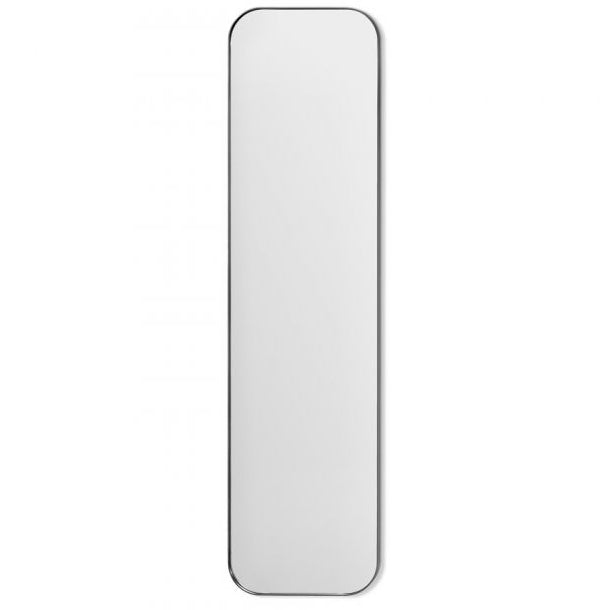 Aalina Narrow Mirror - Brushed Nickel, 78"H x 20"W