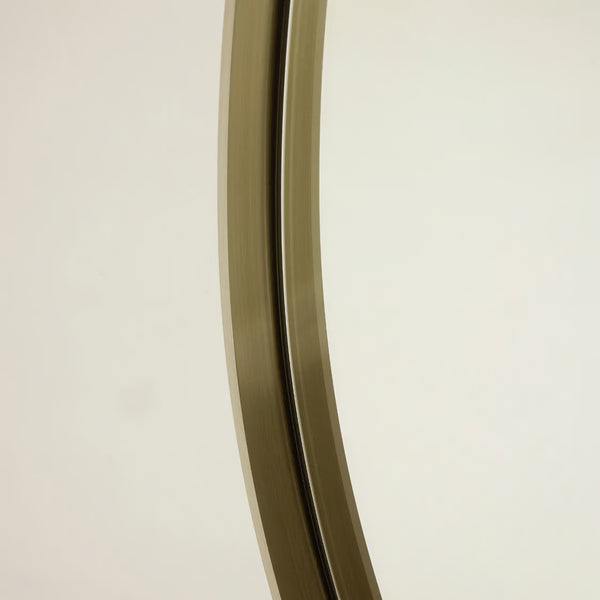 Aalina Mirror - Antique Bronze, 36"Dia