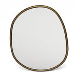 Andover Organic Mirror - Golden Bronze, 34"Dia
