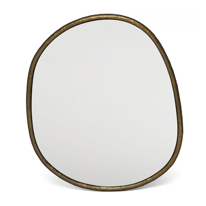 Andover Organic Mirror - Golden Bronze, 34"Dia