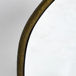 Andover Organic Mirror - Golden Bronze, 34"Dia