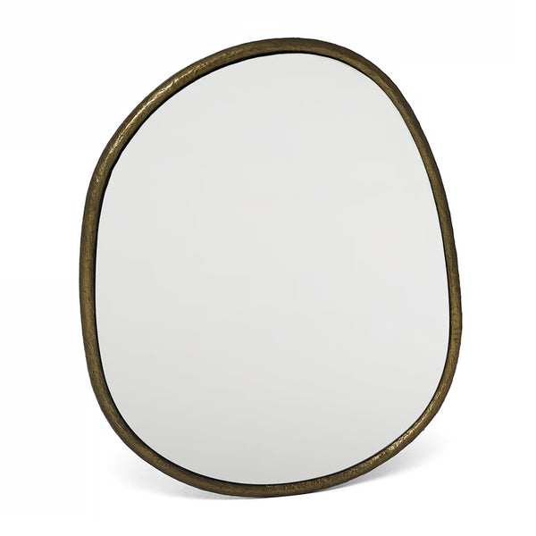 Andover Organic Mirror - Golden Bronze, 34"Dia