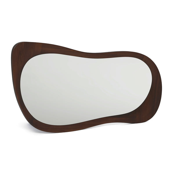 Audrey Mirror, Classic Walnut, 30"H x 60"W