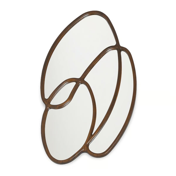 Dominique Grand Mirror - Classic Walnut, 78"W x 45.5"H