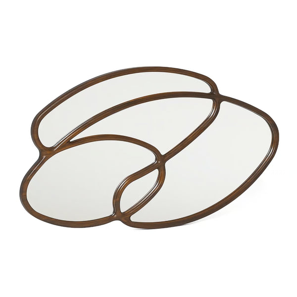 Dominique Grand Mirror - Classic Walnut, 78"W x 45.5"H