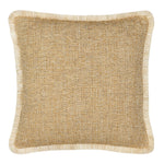 Golden Hour Fringed Pillow, 22" x 22"