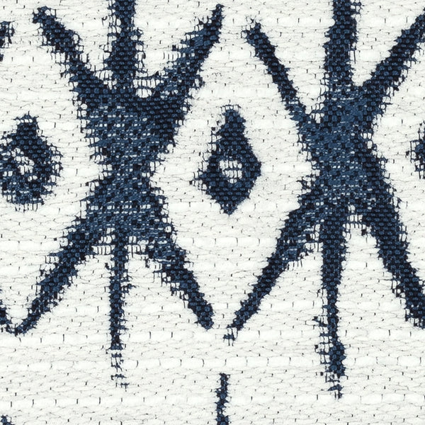 Ritual Lumbar Pillow - Indigo, 12" x 20"