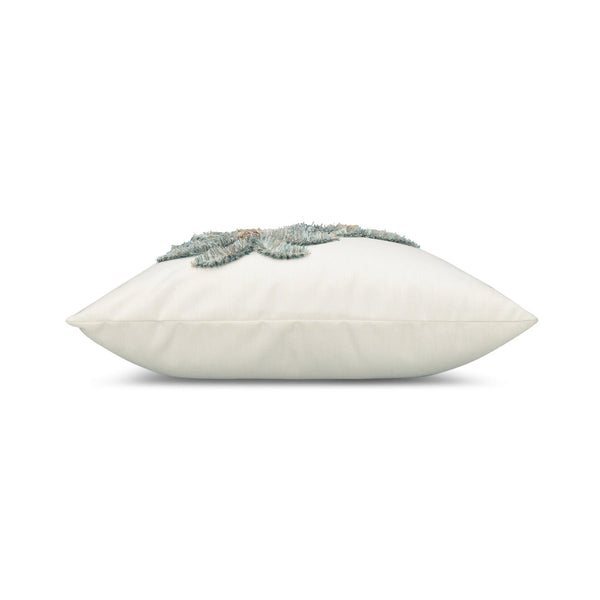 Escape Pillow - Aqua, 22" x 22"