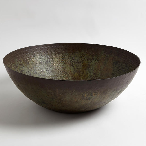 Iron Center Bowl, Antique Bronze