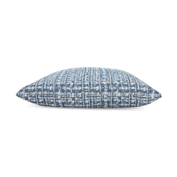 Channel Pillow - Bleu, 22" x 22"