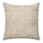 Channel Pillow - Sable, 22" x 22"