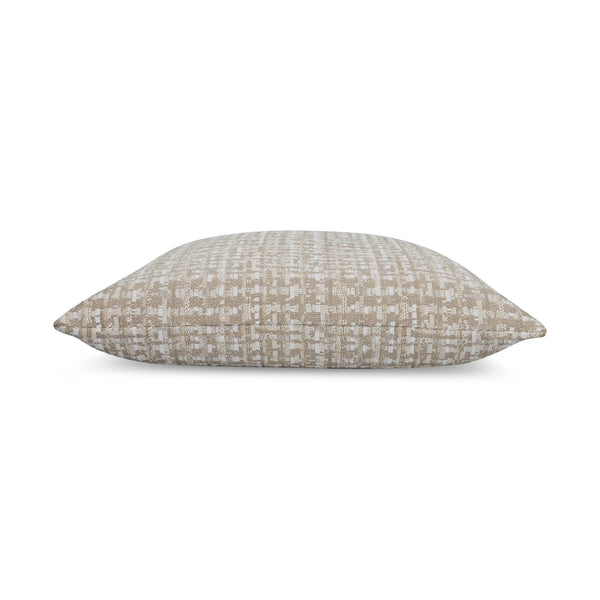 Channel Pillow - Sable, 22" x 22"