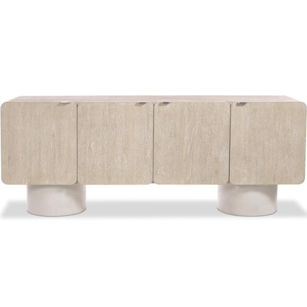 Antibes Entertainment Credenza/Sideboard, 82.75"W x 20"D x 32"H
