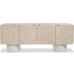 Antibes Entertainment Credenza/Sideboard, 82.75"W x 20"D x 32"H