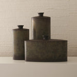 Iron Canteen, Antique Bronze, Short