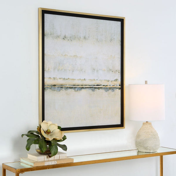 Gilded Horizon Framed Print, 33"W x 39"H