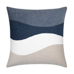 Contour Pillow - Indigo, 20" x 20"