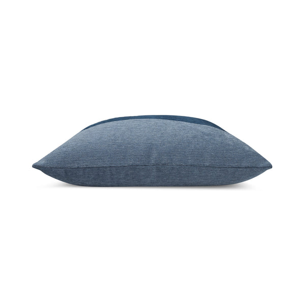 Contour Pillow - Indigo, 20" x 20"