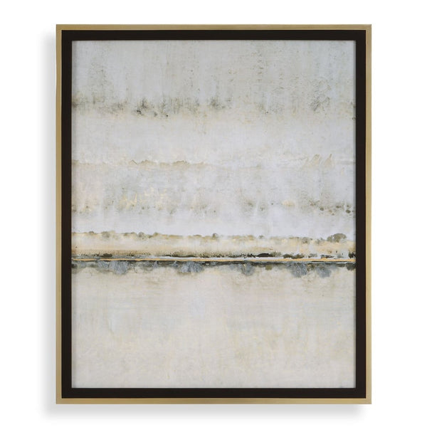 Gilded Horizon Framed Print, 33"W x 39"H