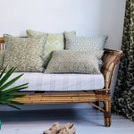 Granada Moss Linen Cushion, 20" x 20"